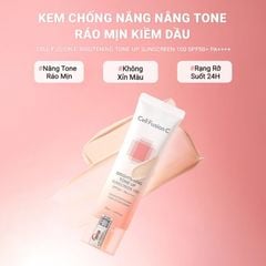 Kem Chống Nắng Nâng Tông Cell Fusion C Brightening Tone Up Sunscreen SPF50+/PA++++