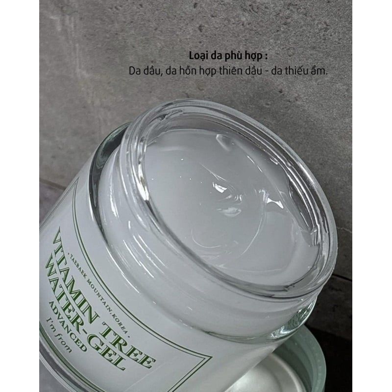 Kem Dưỡng Da I’m From Vitamin Tree Water Gel (Phiên bản mới)
