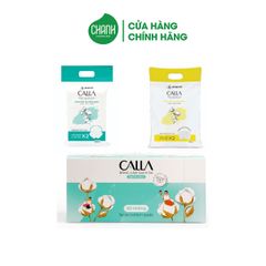 Bông tẩy trang Bông Bạch Tuyết Calla Sạch Sâu và Mềm Mịn