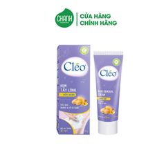 Combo Kem tẩy lông Cleo viền bikini 50g+ tẩy TBC cà phê