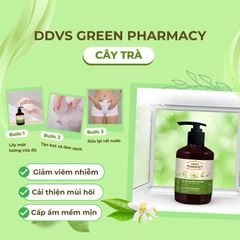 Dung Dịch Vệ Sinh Phụ Nữ Green Pharmacy Kháng Khuẩn 370ml