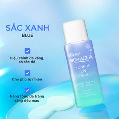 Sữa chống nắng Sunplay Skin Aqua tone up UV Blue 50g