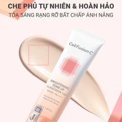 Kem Chống Nắng Nâng Tông Cell Fusion C Brightening Tone Up Sunscreen SPF50+/PA++++