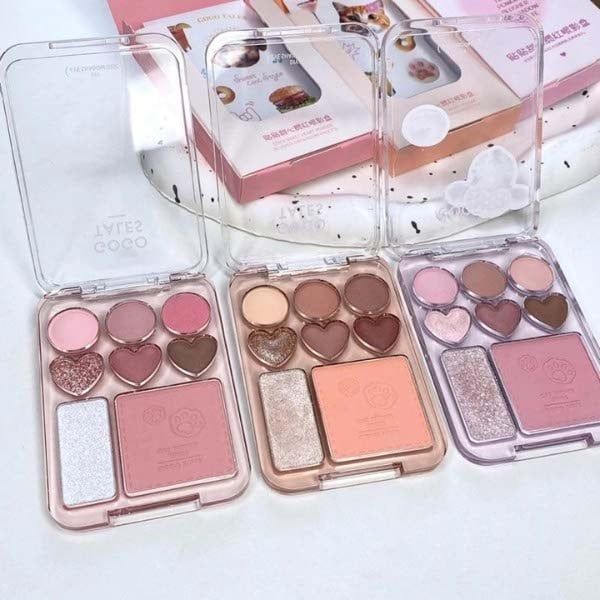 Bảng Phấn Mắt Má 8 Ô Gogo Tales Stick Sweet Heart