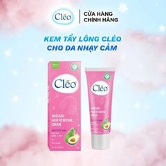 Kem Tẩy Lông Chiết Xuất Từ Bơ CLEO Avocado Hair Removal Cream 50g