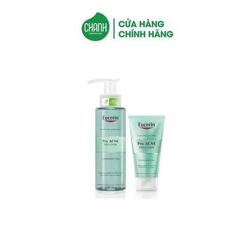 Gel Rửa Mặt Cho Da Mụn Eucerin Pro ACNE Cleansing Gel