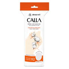Bông tẩy trang Bông Bạch Tuyết Calla Sạch Sâu và Mềm Mịn