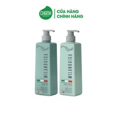 Cặp Gội Xả Milanogica Moisture Repair Phục Hồi Hư Tổn 2x725ml