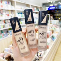 Kem nền Catrice All Matt 18h