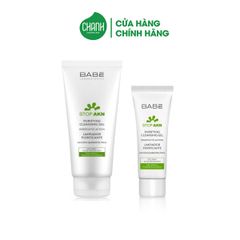 Sữa Rửa Mặt BABE - BABÉ Stop Akn Purifying Cleansing Gel Cho Da Dầu Mụn