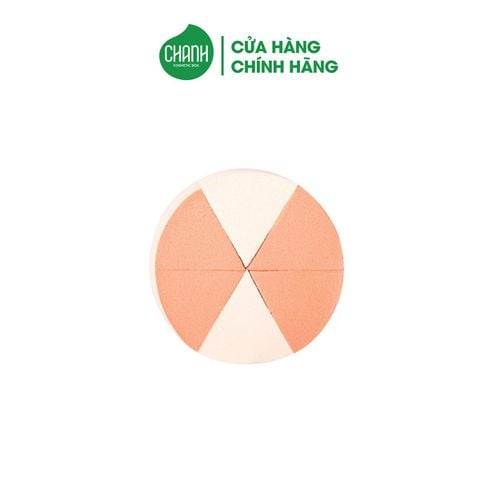 Bông ướt tam giác nhọn Vacosi BP28 (Bịch 6 Bông) / Mút tán kem nền