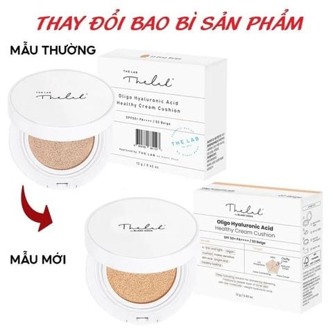 Phấn Nước Dưỡng Da Cấp Ẩm Chuyên Sâu The Lab Oligo Hyaluronic Acid Healthy Cream Cushion SPF50+ PA++++