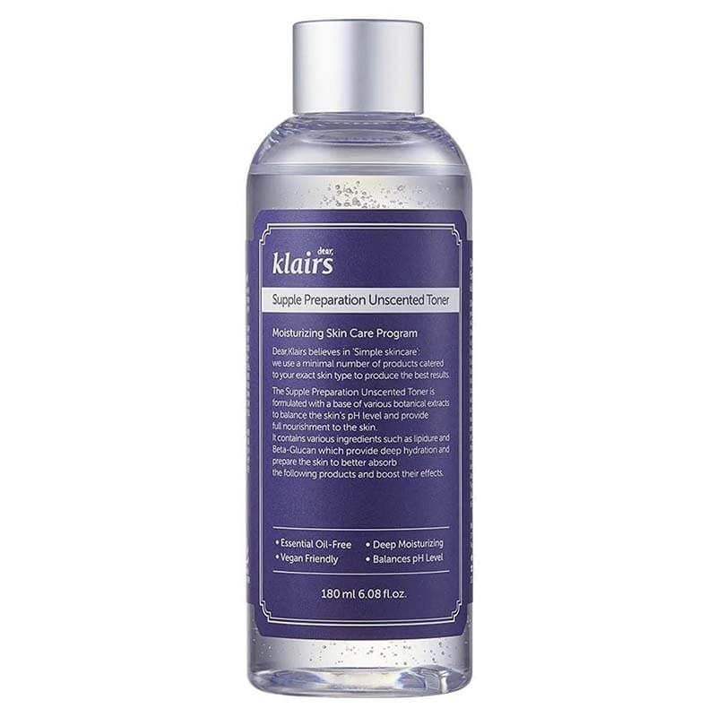 Nước Hoa Hồng Klairs Supple Preparation Toner 180ml
