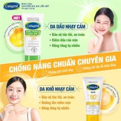Kem Chống Nắng Cetaphil Daily Defense Cho Da Nhạy Cảm SPF50 50g