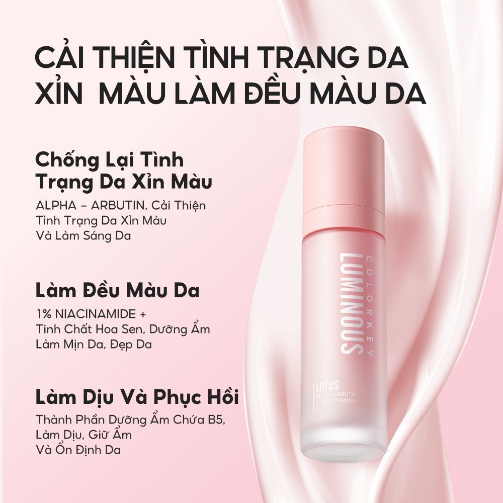 Gel dưỡng ẩm làm sáng da Colorkey luminous Lotus 50ml