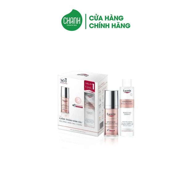 Combo serum Eucerin spotless 30ml + Essence 100ml