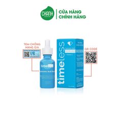 Tinh Chất Dưỡng Ẩm Làm Trắng Da Timeless Hyaluronic Acid + Vitamin C (30ml)