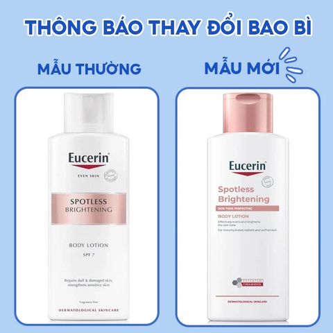 Sữa Dưỡng Thể Làm Trắng Da, Chống Lão Hóa Eucerin Eucerin Spotless Brightening Body SPF7 250ml