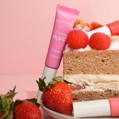 Má hồng kem Silkygirl cheeky Puff Blusher