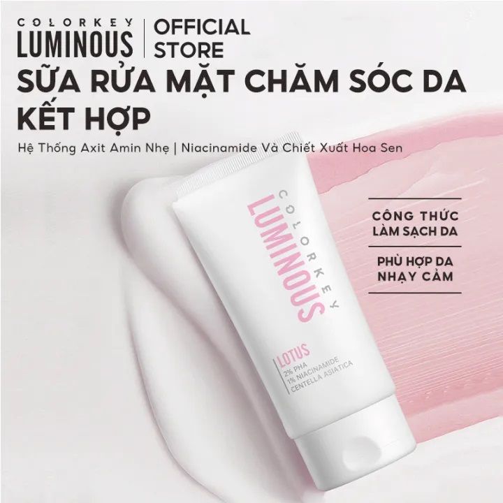 Sữa rửa mặt Colorkey LUMINOUS