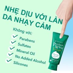 Sữa Rửa Mặt Senka Perfect Whip Low pH Calming Cica 100g