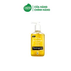 Sữa rửa mặt cho da dầu mụn Neutrogena Oil Free Acne Wash