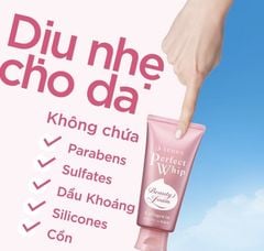 Sữa Rửa Mặt Senka Perfect Whip Collagen 120g