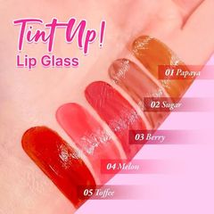 Son bóng có màu Silkygirl tint up! lip glass