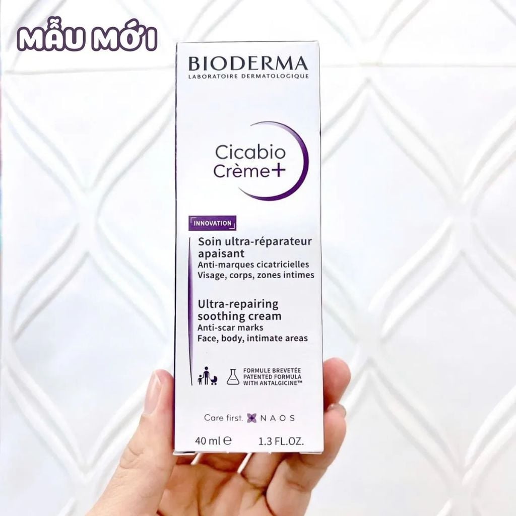 Kem Phục Hồi Da Bioderma Cicabio Cream+ 40ml