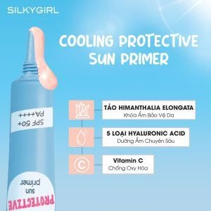 Kem lót chống nắng Silkygirl Cooling Protective Sun Primer 15ml