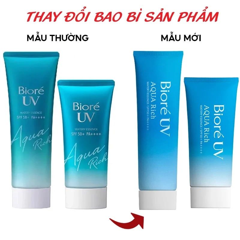 Tinh Chất Chống Nắng Biore UV Aqua Rich Watery Essence SPF50+/PA++++