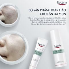 Gel Dưỡng Eucerin Pro ACNE Solution A.I Clearing TreatmentGiảm Mụn Viêm & Không Viêm 40ml