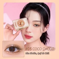 Phấn mắt 4 ô Colorkey four color eyeshadow Ice cream 4g