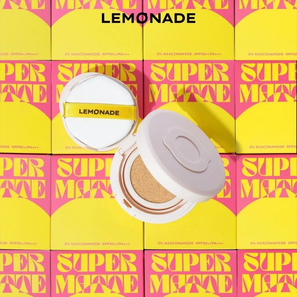Phấn Nước Kiềm Dầu Lemonade Supper Matte Cushion SPF50+/PA+++ 15g