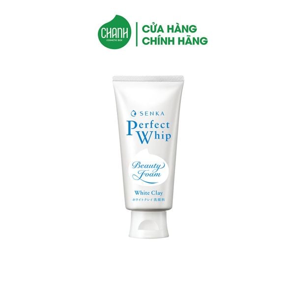 Sữa rửa mặt Senka Perfect white clay