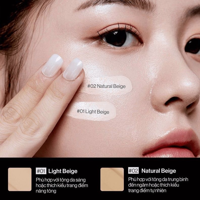 Phấn Nước Thuần chay Gilaa Glamrr Q Vegan Super Cover Cushion