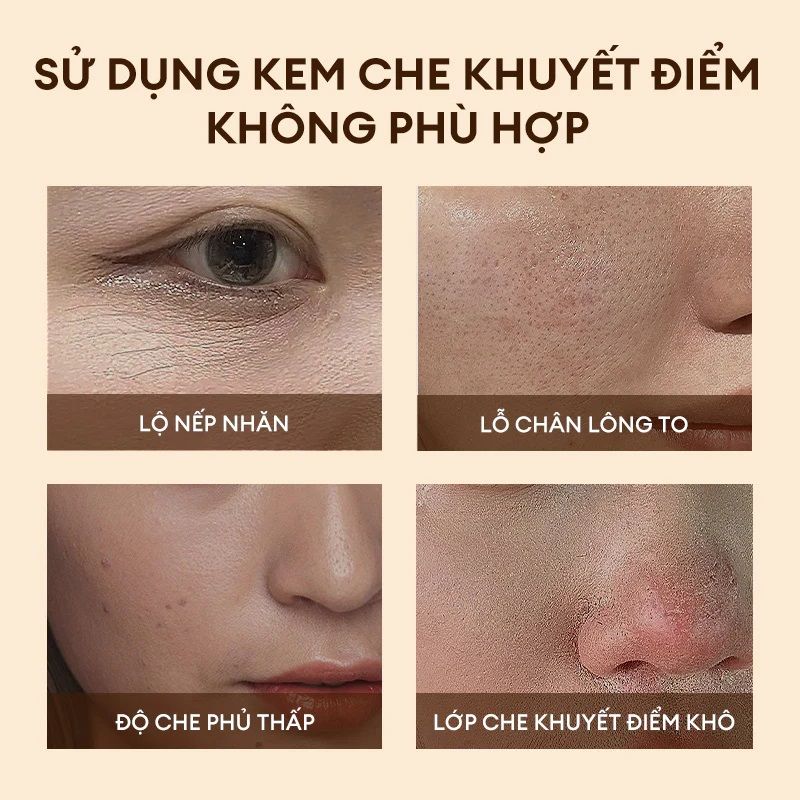 Kem che khuyến điểm Colorkey cover all concealer 6ml