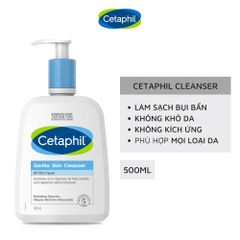 Sữa rửa mặt da dầu Cetaphil Oily Skin Cleanser