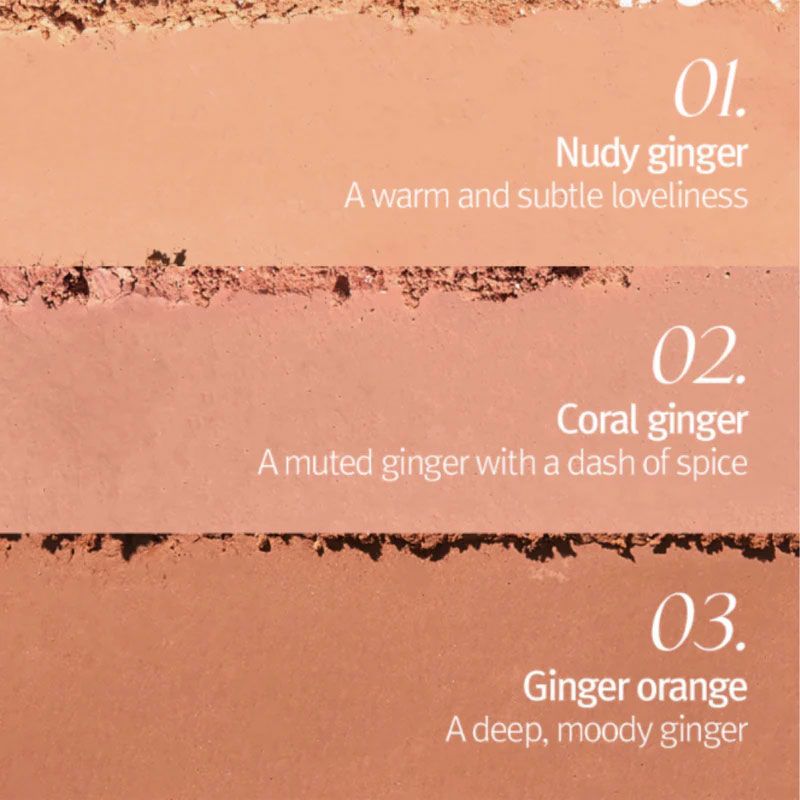 Phấn má 3 màu Too cool for school artclass by rodin blusher 6.8g