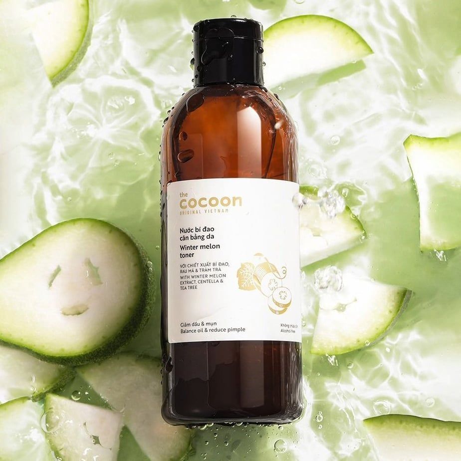 Nước hoa hồng bí đao Cocoon Winter melon toner