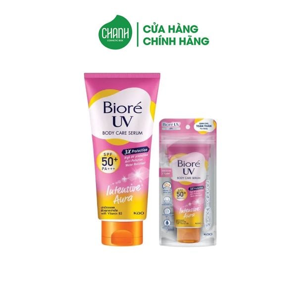 Serum chống nắng dưỡng thể Biore UV Anti-Pollution trắng sáng