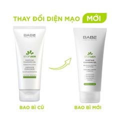 Sữa Rửa Mặt BABE - BABÉ Stop Akn Purifying Cleansing Gel Cho Da Dầu Mụn
