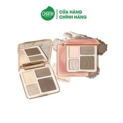 Phấn Bắt Sáng Tạo Khối 4 Ô JudyDoll