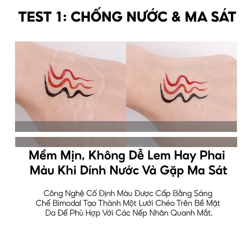 Bút kẻ mắt Colorkey floating color liquid eyeliner