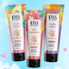 Tinh chất Chống Nắng Hương nước hoa Kiss My body sun protection perfume serum spf 50 pa+++ 180g