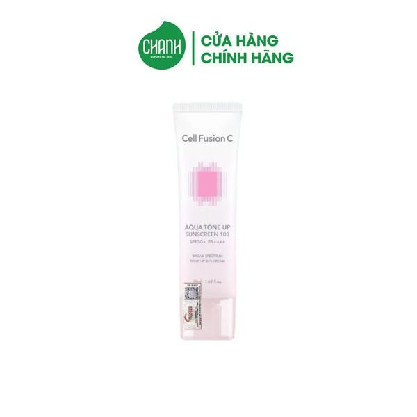 Kem Chống Nắng Cell Fusion C Aqua Tone Up 50mL