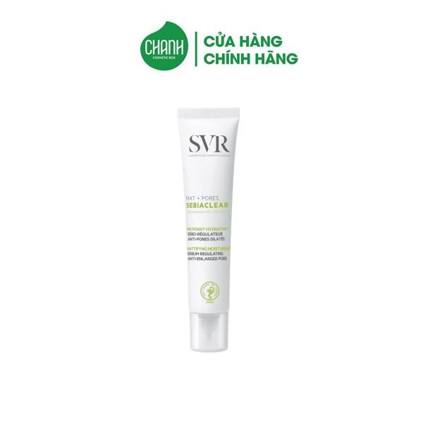 Kem dưỡng da làm giảm mụn SVR SEBIACLEAR Mat + Pores 40ml