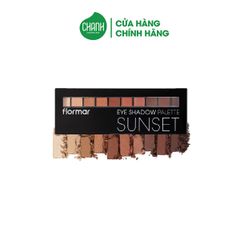 Bảng phấn mắt Flormar 10 ô Eye Shadow Palette Sunset