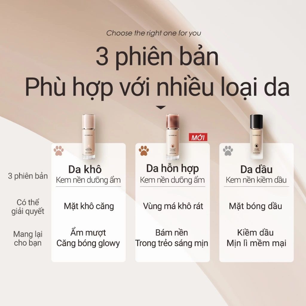 Kem nền Carslan Traceless Lasting Foundation