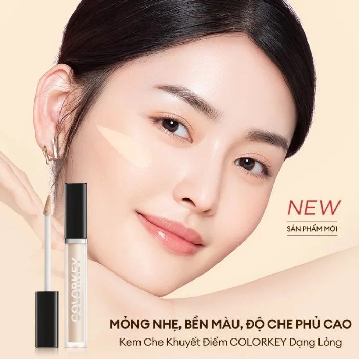 Kem che khuyến điểm Colorkey cover all concealer 6ml